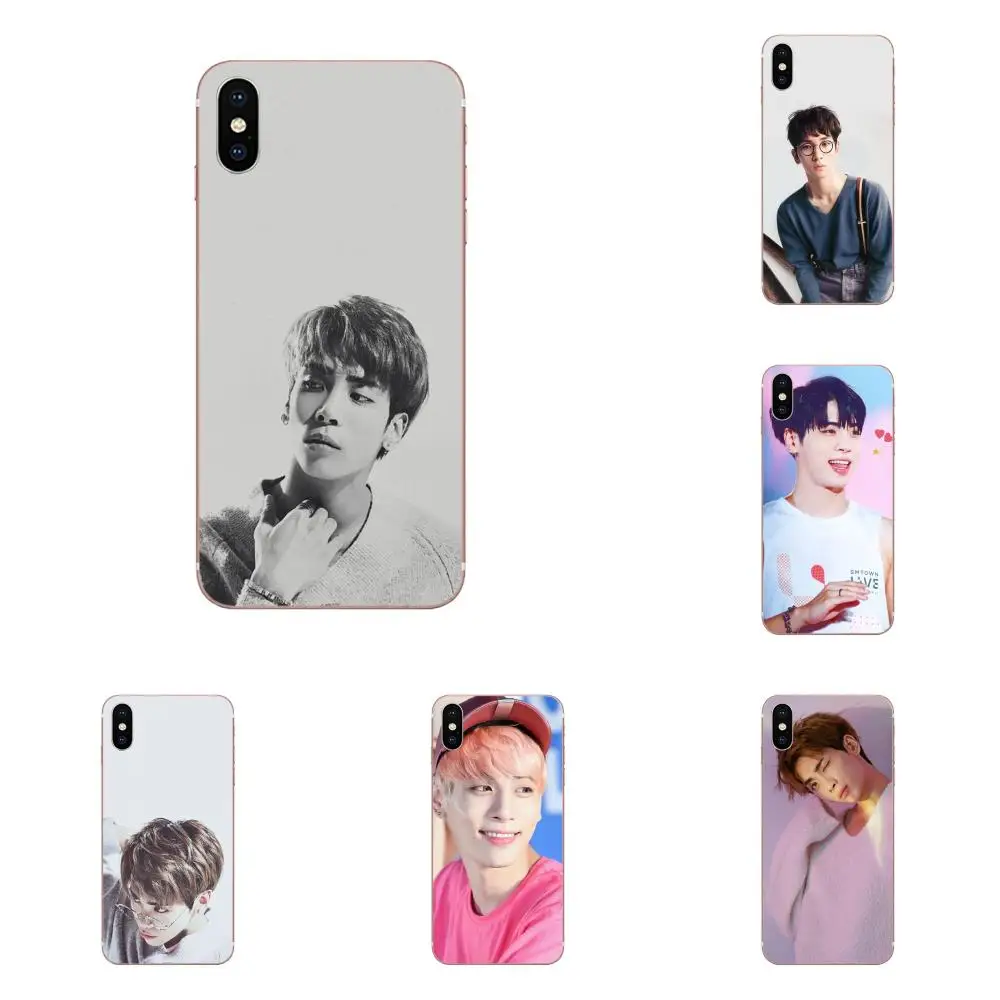 Со звездочками Jonghyun ключ Shinee Kpop Minho для Huawei NOVA 2 V20 Y3II Y5 Y5II Y6 Y6II Y7 Y9 G8 G9 GR3 GR5 GX8 Prime
