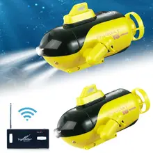 Crianças de controle remoto sem fio submarino barco brinquedo usb navio elétrico água brinquedo viagem realista na água para crianças