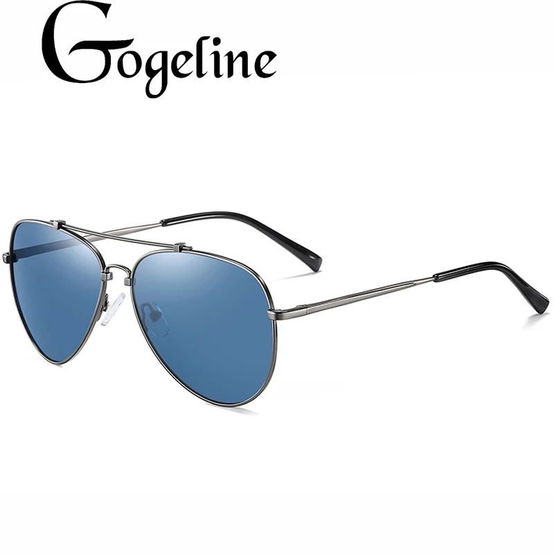 2020 New Design Aviation Alloy Frame Polarized Sunglasses For Men Women Brand Designer UV400 Protection Pink Blue Lens Pilot | Аксессуары