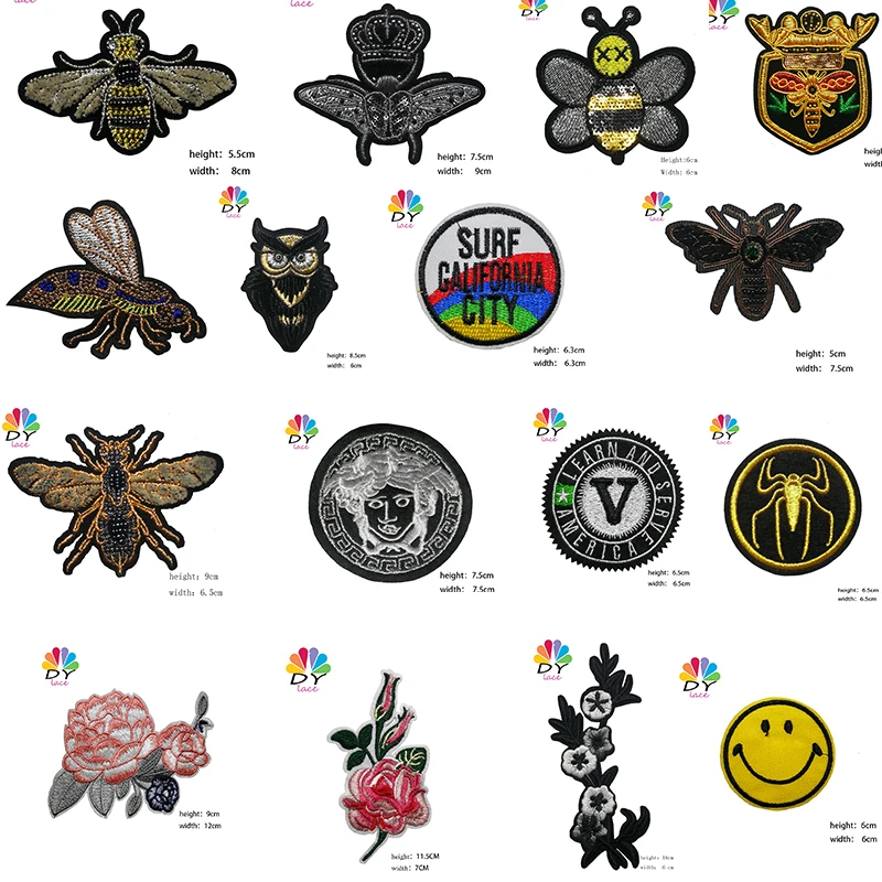 1 шт. черные белые байкерские нашивки для одежды железная одежда аппликация с