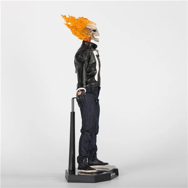 Горячие игрушки Marvel Ghost Rider Johnny Blaze ПВХ Коллекционная Фигурка Игрушки