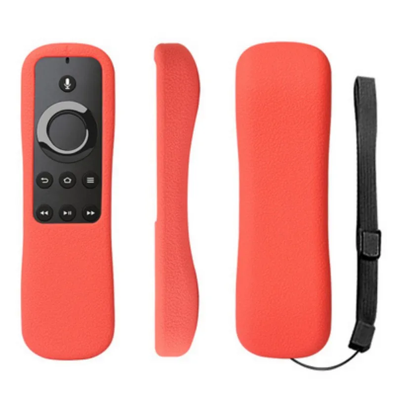 Red DR49WK B 2nd Gen с голосовым управлением, аксессуары для телевизора,, милая красочная палка с огнем, ТВ, wifi, пульт дистанционного управления, чехол T9 - Цвет: Red