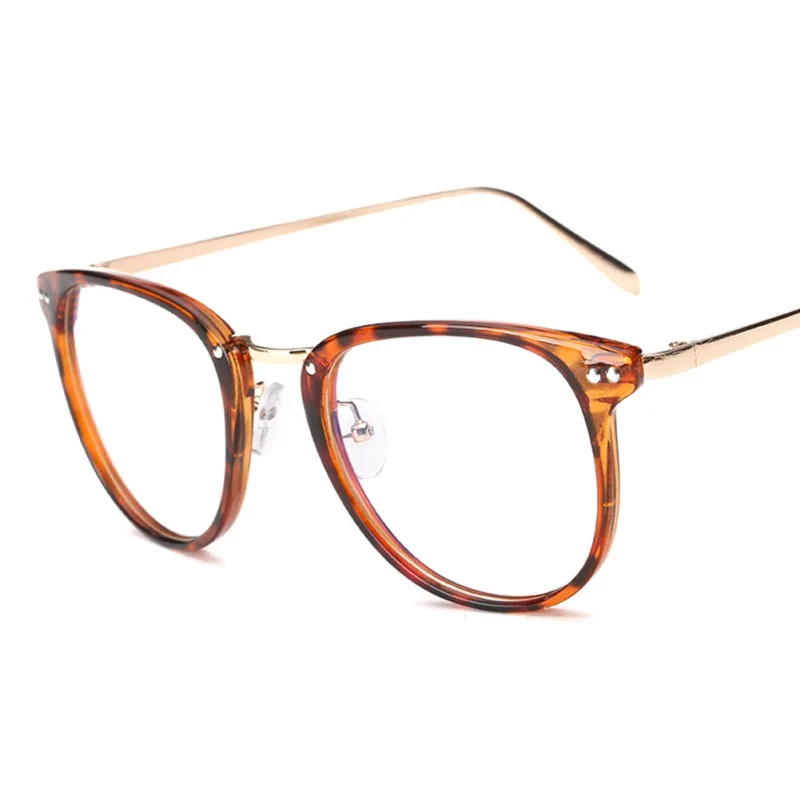 Винтажные круглые очки оправа медный дизайнер бренда женской одежды Gafas De Sol очки-нулевки Gafas очки