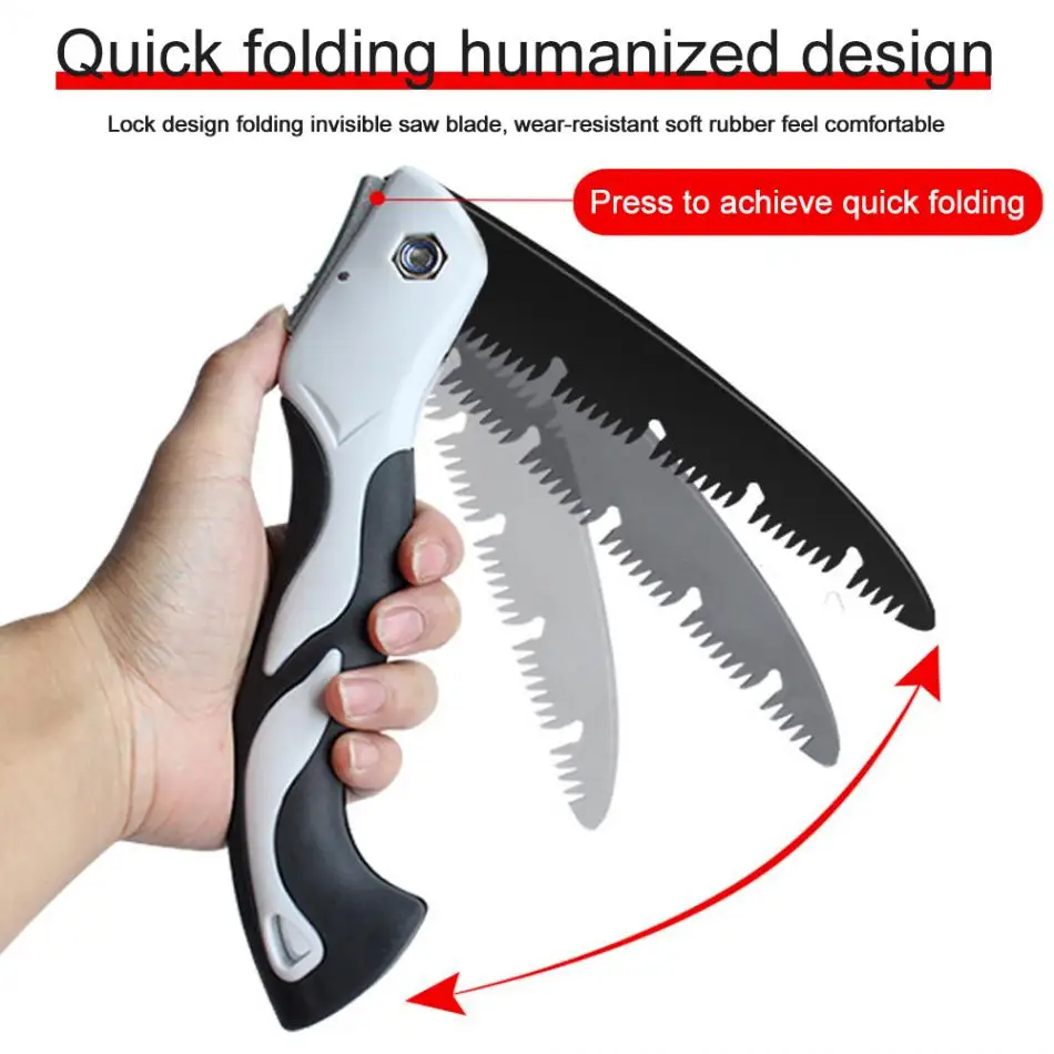 Folding Hand Saw hand saw folding saw for Woodwork / Household Cutting Tools 530mm