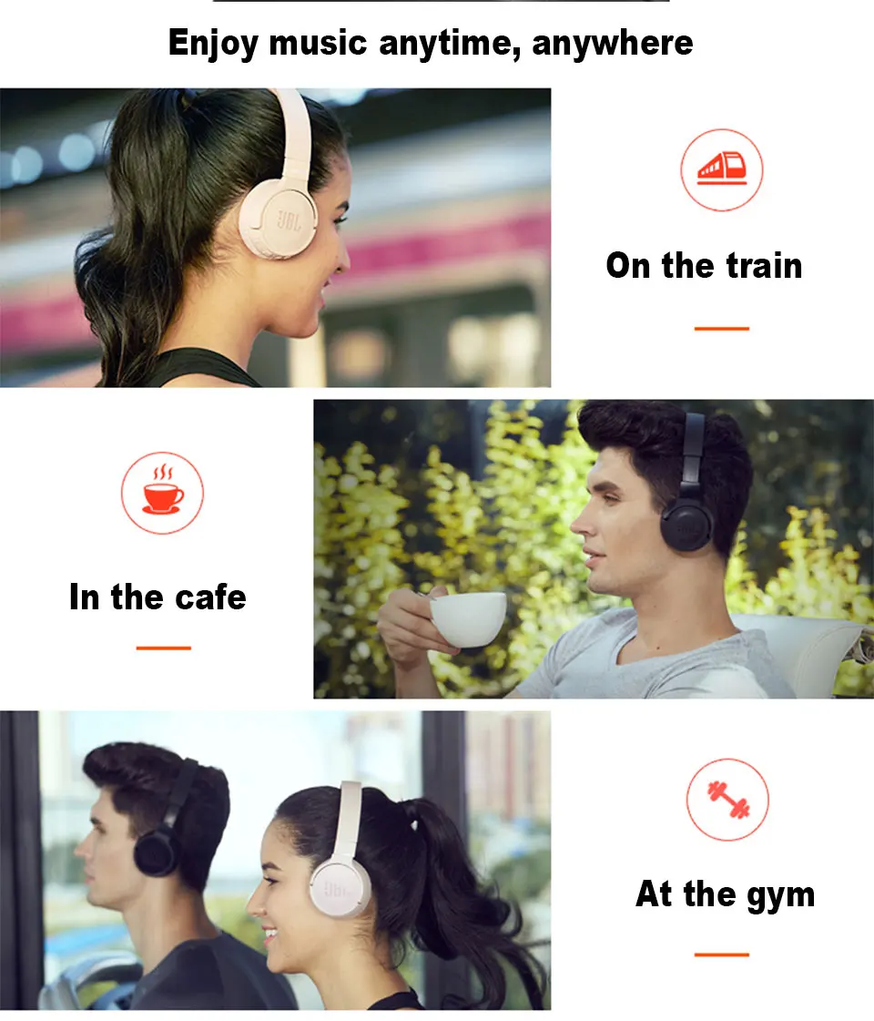 Jbl Tune 500Bt Wireless On Ear Headphone 7