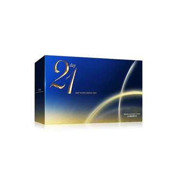 

Ampoule Essence 21 Days Aurora Good Night Essence Shrink Pore Whitening Moisturizing Anti-Aging Facial Serum 1 Box/21Pcs
