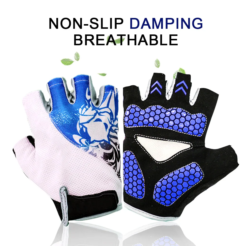 

1Pair Cycling Gloves Half Finger Anti-Slip Gel Bicycle Riding Gloves Anti Slip For MTB Road Bike Glove Sports Accessories