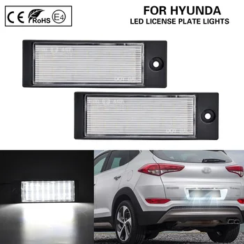 

Pair LED license plate lamp LED number plate light for Hyundai Tucson IX35 2015-2018 Kia Forte Sedan 2019-up