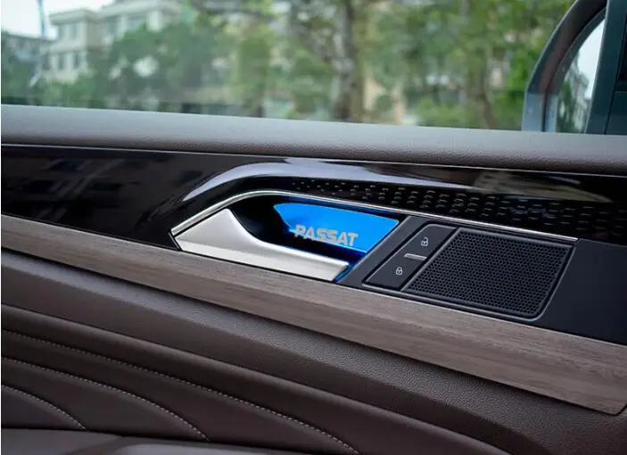 

Inner door bowl sticker Suitable for Volkswagen 11-19 brand-new Passat refitted stainless steel interior handle decoration