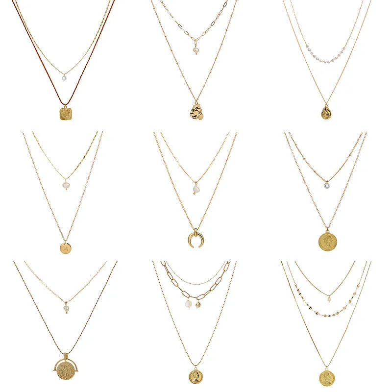 multi layer necklace