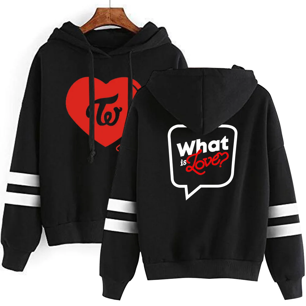  Twice Fashion Print Hoodies Outwear Sweatshirt Casual Unisex Soft Streetwear Casual Hot sale Clothe