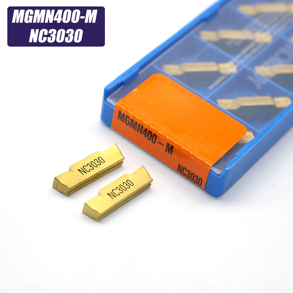 

20PCS MGMN400 M NC3030 Turning Tools carbide inserts MGMN 400 lathe cutter CNC Parting and grooving part of
