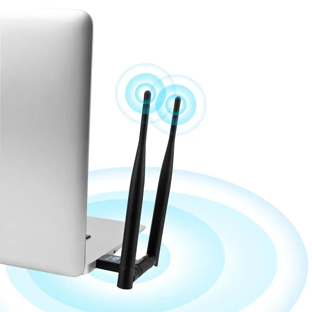 AC1200M беспроводная сетевая карта 1200 Мбит/с USB3.0 WiFi маршрутизатор приемник сигнала адаптер 2,4 ГГц/5 ГГц Двухдиапазонная 5dBi PC антенна Gigabit