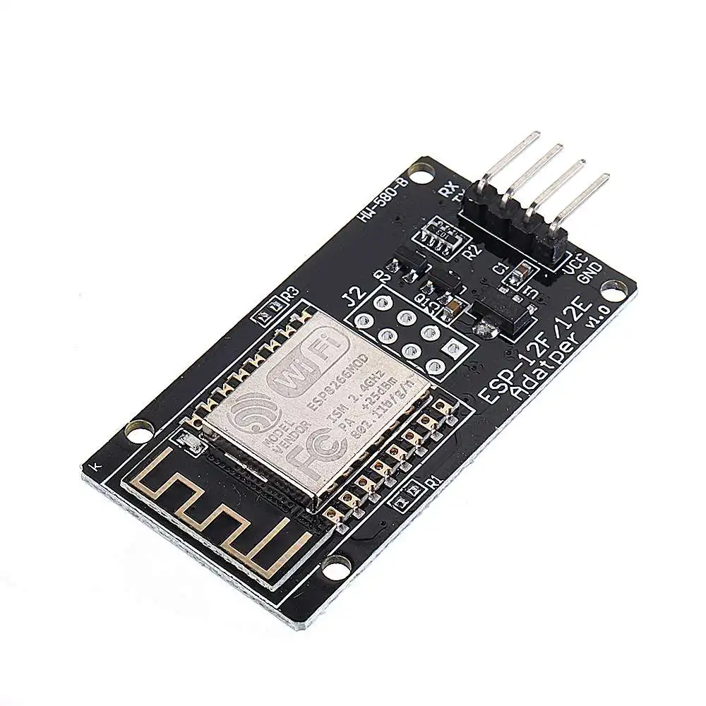 5 в ESP-12F ESP8266 серийный wi-fi модуль беспроводной контроллер передачи данных с адаптером для DIY домашней автоматизации материнской платы