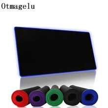 Нескользящий износостойкий компьютерный ноутбук с мягкой кромкой прошитый коврик для мыши офисный резиновый тканевый коврик 180x220x2 мм