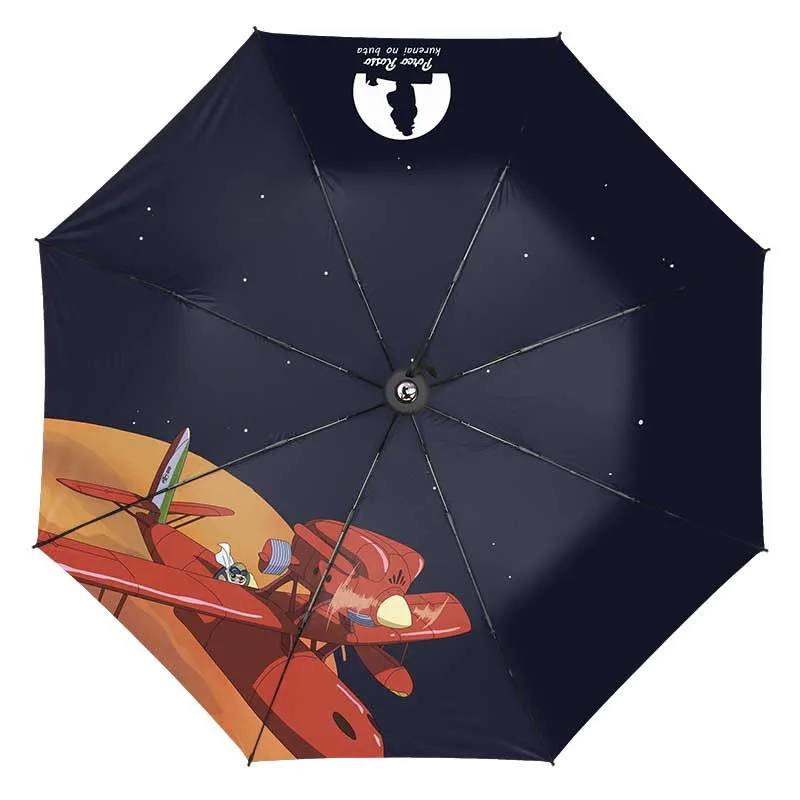 Чудо-яд ветростойкий складной ручной Зонт Дождь аниме Япония Ронин женские автоматические зонты дождь для мужчин УФ Защита - Цвет: 5