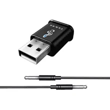 2 в 1 Usb 5,0 беспроводной адаптер ключа для ПК динамик компьютерная мышь беспроводной аудио музыкальный приемник передатчик