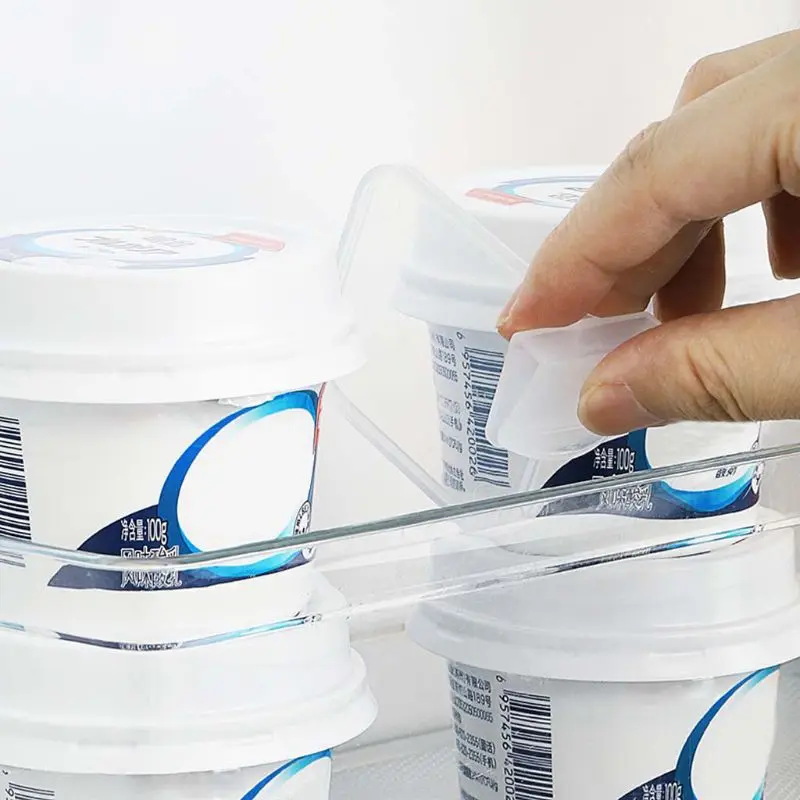 12Pcs/Set Refrigerator Partition  Divider Storage Rack Multifunctional