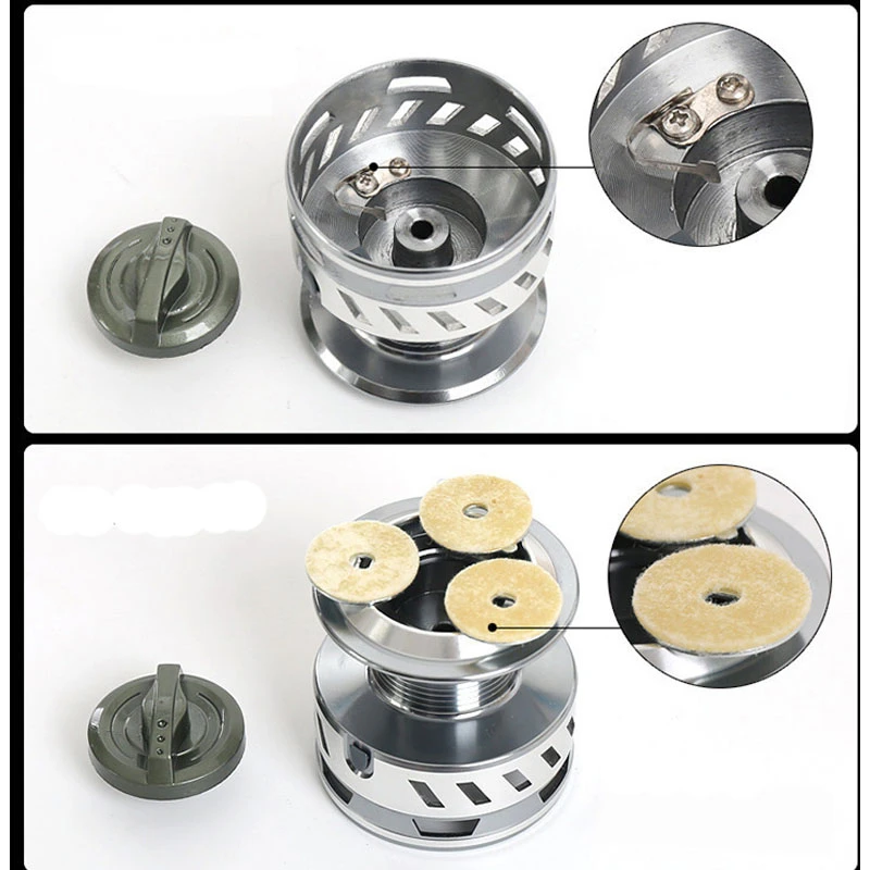 2020 Metal Spool Spinning Fishing Reel 12+1BB Superior Wheel For Freshwater Saltwater Fishing 1000-6000 Series 5.5:1 Wheel Reel