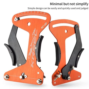 

KRSEC Bicycle Aluminum Alloy Spoke Tensiometer Wheel Set Calibration Rims Adjustment Tool Bike Indicator Bicycle Repairs Tool