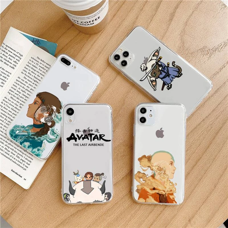 best iphone 8 case Avatar the Last Airbender anime Phone Case Transparent soft For iphone 5 5s 5c se 6 6s 7 8 11 12 plus mini x xs xr pro max cute iphone 8 cases