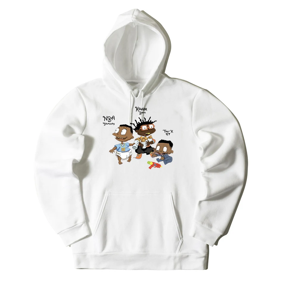 

Newest Anime funny Men/Women Hoodie Fashion Brand Cool Version Street Pull Mens Sweatshirt Hip Hop Kodak Hoodie Male pullover