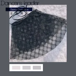 Ballet Short Skirt Lingge Floret Lace Women's Dance Skirt Gymnastics Practice Skirt Adult Ballet Lyric Skirt