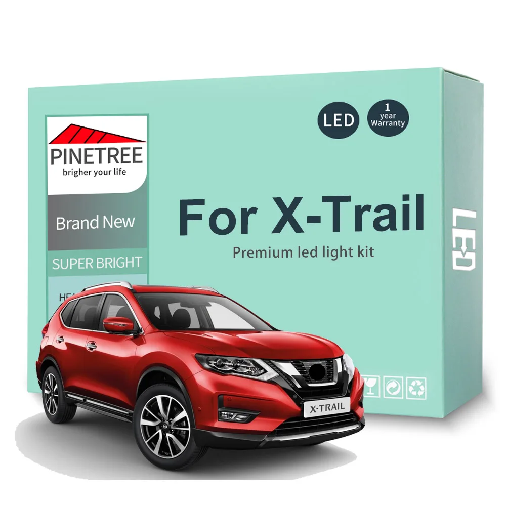 Фонари для Nissan X-Trail X Trail T30 T31 T32 2001- 2016 2017 2018 2019 светодиодные лампы Canbus без ошибок |