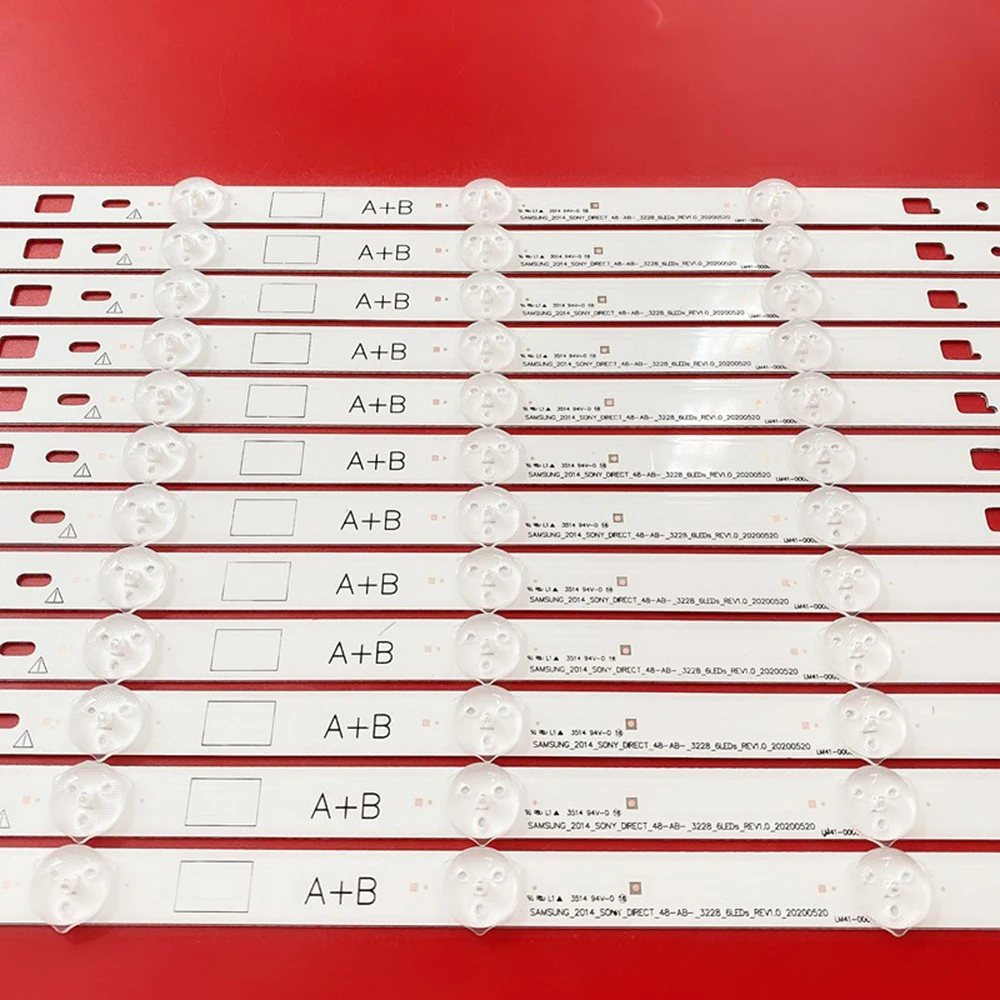 24PCS LED Backlight strip for KDL-48WM15B KDL-48W600B KDL-48R480B LM41-00091N LM41-00091P SAMSUNG_2014_SONY_DIRECT_48_A_3228