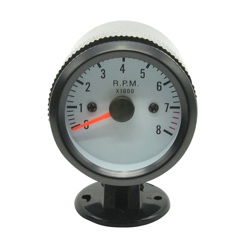 Датчик Dragon 2 дюйма черный корпус голубая подсветка автомобиль рев