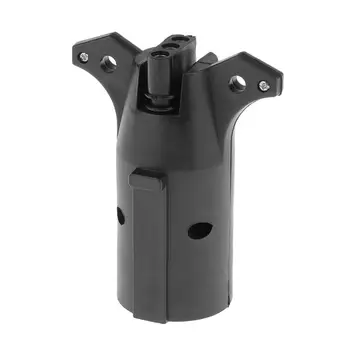 

American 7 Way Round Trailer Socket Connector 12v Adapter 7 Way Round To 4 Pin Flat (Trailer End) Trailer Connector