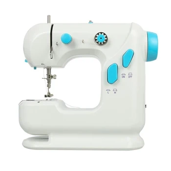 

Mini Electric Handheld Sewing Machine Dual Speed Adjustment Sewing Machine With Foot Pedal Ac100-240V Double Threads Pendal Sewi