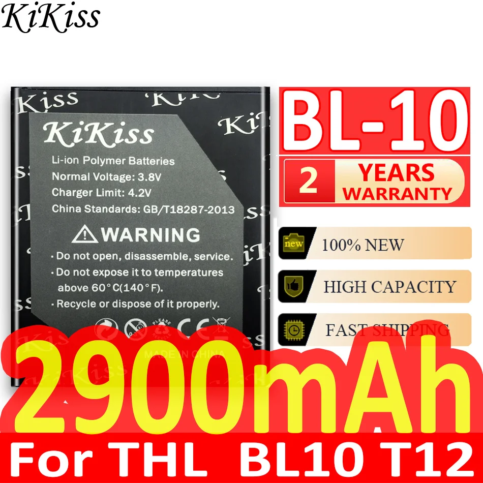 BL-10 2900mAh для THL BL10 T12 батарея сотового телефона большой мощности | Мобильные