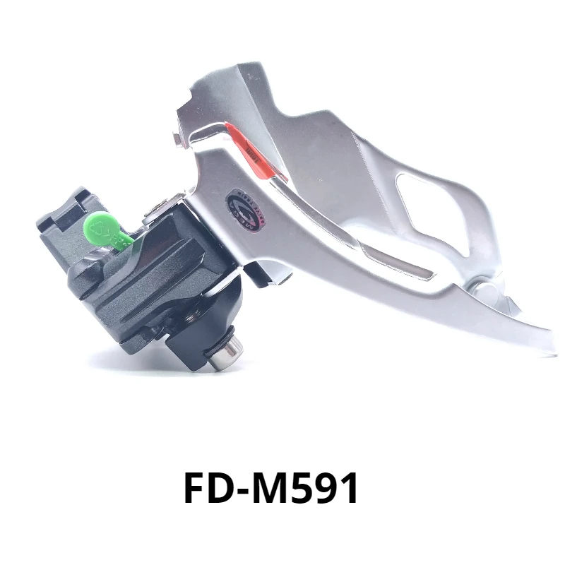 Deore FD-M591 3*10S 30 скоростной тройной двухтактный MTB передний переключатель Горный велосипед вниз качели eagles компоненты велосипеда