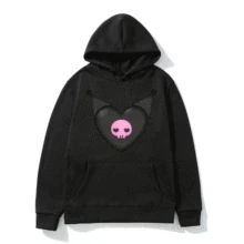 

Japan Comics Kuromied Print Hoodie Fall Youth Popular Sweatshirt Men Women Fashion Y2k Oversized Comfortable Hooded Sweatshirt