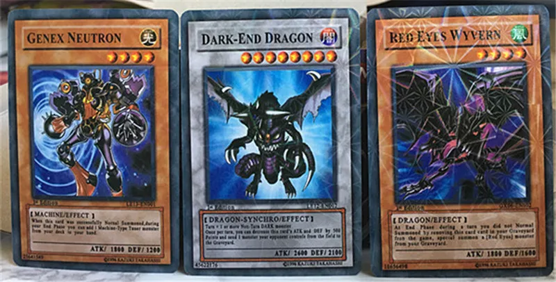 Yu-Gi-Oh! игровые карты Классическая игра юджиох английские карточки коробки коллекционные карточки с флэш-карточки с буквами карты Коллекция игрушек на подарок