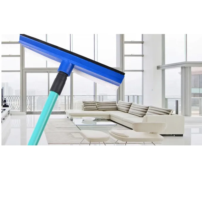 Lengthened wipe glass cleaner thick wipe window cleaner Handle Adjustable Windshield Window Glass Wash Cleaner Brush Random colo