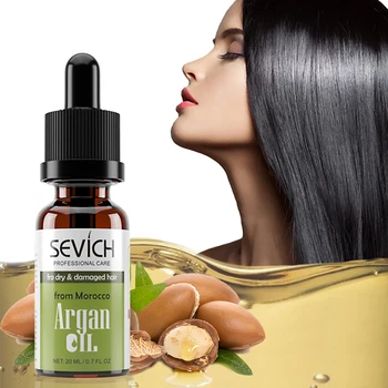 

Sevich 30ml 100% Natural Organic Morocco Argan Essential Oil For Hair Nourish Scalp Repair Dry Damage Hair Treatment Hair Care