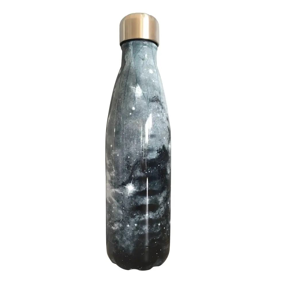 

500Ml Star Sky Thermos Flask Stainless Steel Kid Thermo Mug Starry Galaxy Gradient Thermal Thermos Thermos Cup