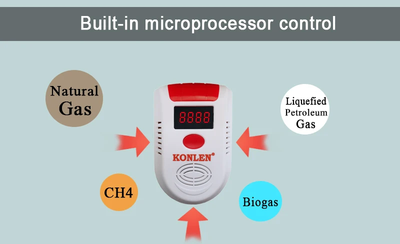 LED Display GAS Detector 4