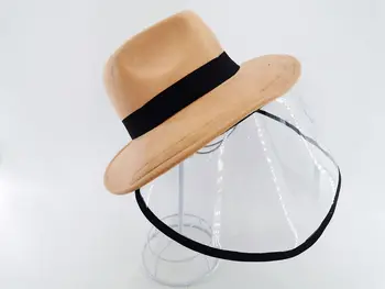 

Protective Hat Full Face Removable Protective Fisherman Anti-saliva Hat Unisex Protection Mask Hat