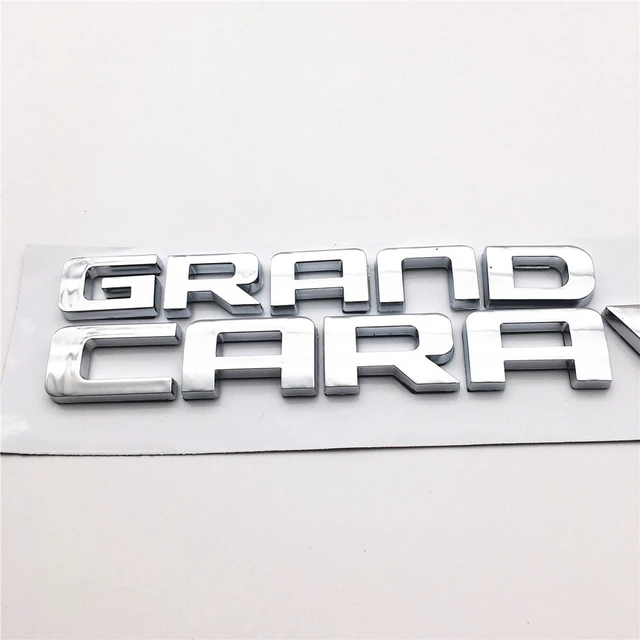 Forten Kingdom 1 Piece Word GRAND CARAVAN Chrome ABS Plastic 3D