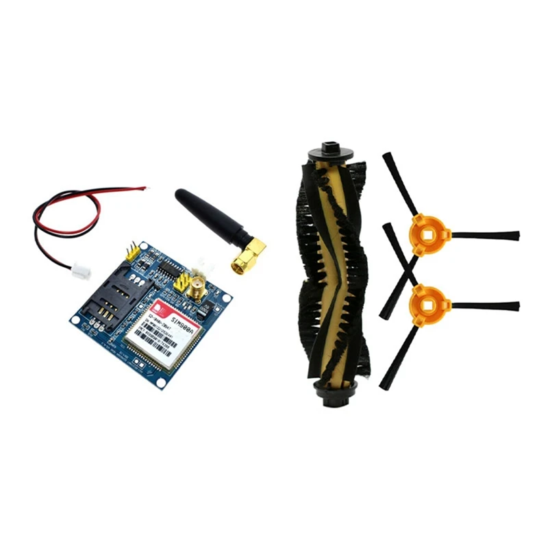 1 Set Wireless Data Transmission Module Gsm Gprs Board Kit Antenna 1 Set Filter Side Brush Replacement