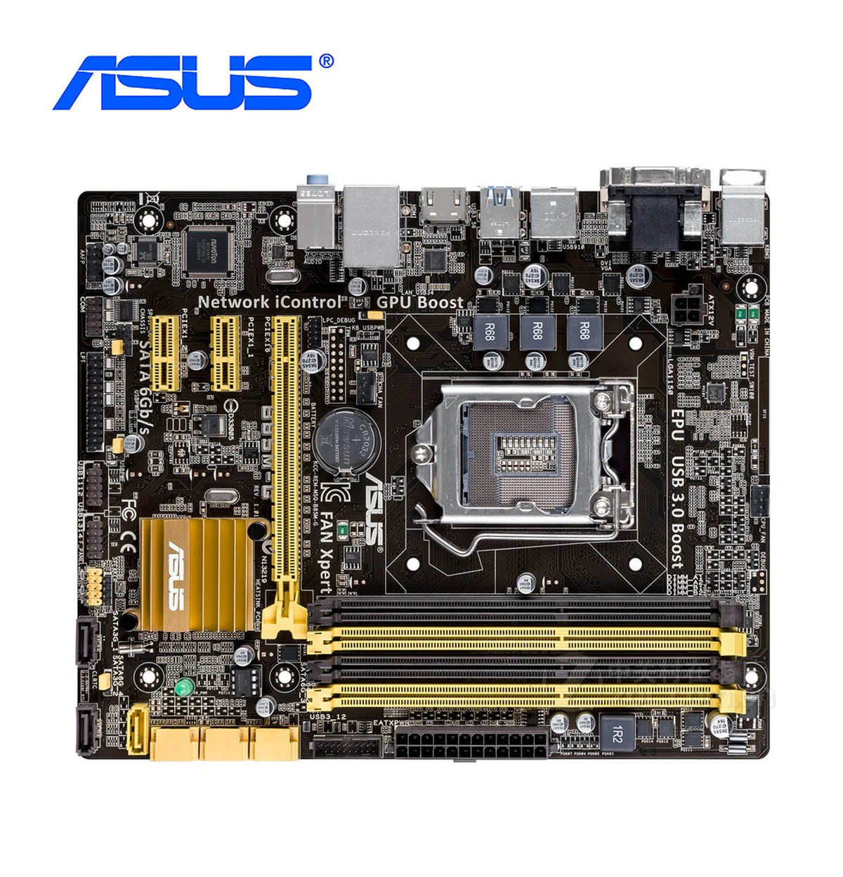 Материнская плата ASUS M4N68T M LE V2 системная DDR3 Слоты разъем AM3 настольная материнская