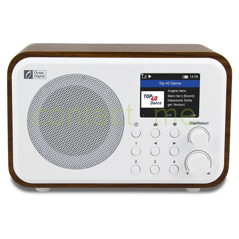 Systematisch holte Etna WR336N Multimedia Halfgeleider Internet Ouderen Wifi Draadloze Bluetooth  Internet Radio, Multi-Taal Radio, Vermogen: 3W - AliExpress