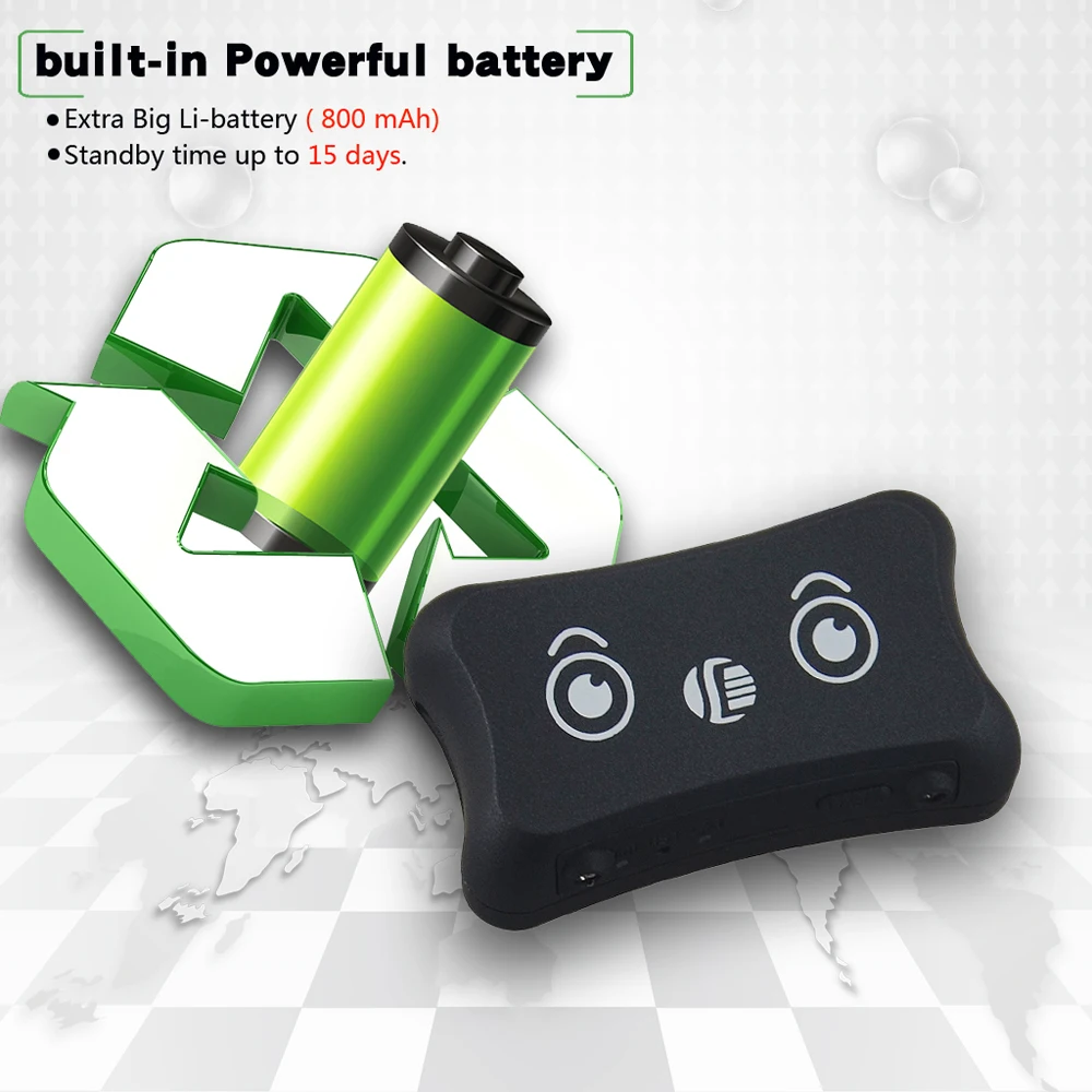 TK200 GSM/GPRS сеть Мини Pet gps трекер водостойкий трекер для собаки кошки портативный с воротником добавить низкую батарею гео-забор сигнализации