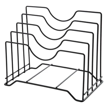 

New Pot Lid Holder Lid Organizer,Pot Lid Rack Storage,Pan Lid Cover Cabinet Pantry Holder Rack Organizer Multifunctional Kitchen