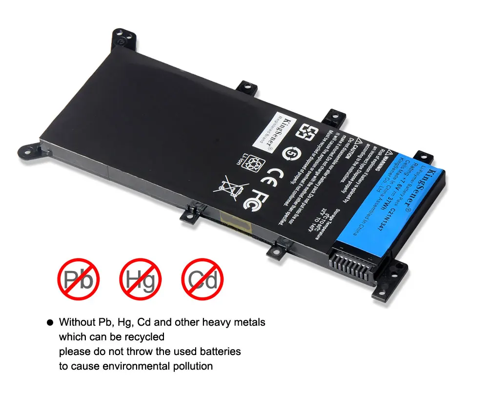 Kingsener C21N1347 Аккумулятор для ноутбука ASUS A555 A555L F554 F554L F555L FL5500L FL5600L F555UA F555U F555UJ F555UF K555D