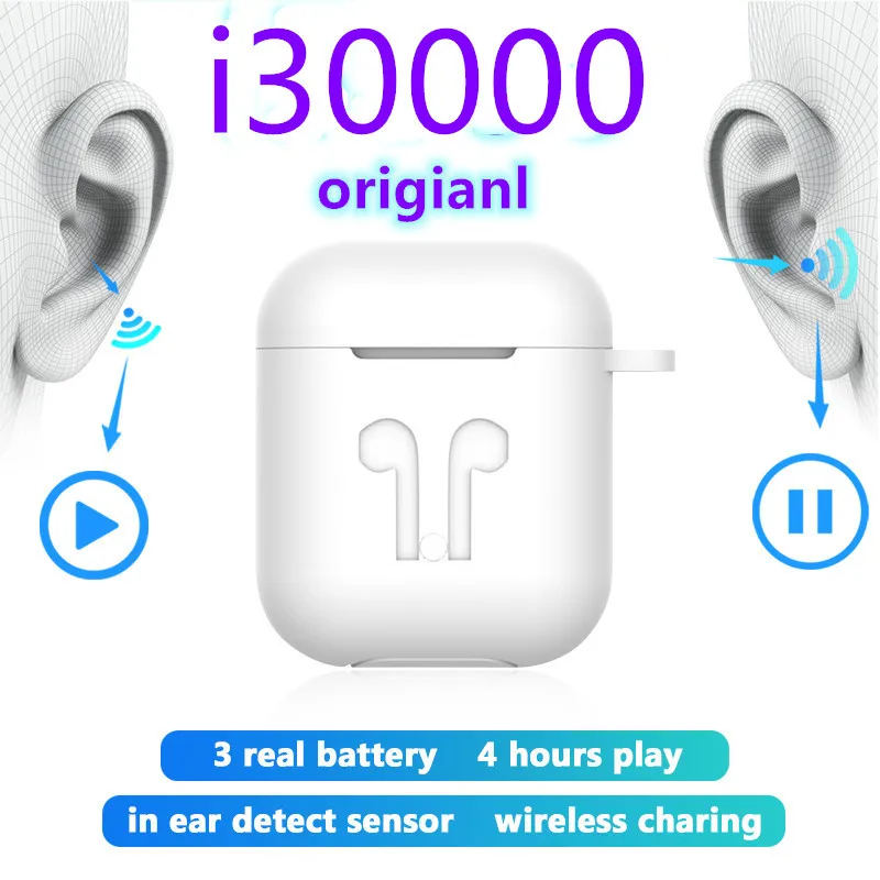 

i30000 TWS Wireless Earphone 1:1 Replica Air 2 Pop up Earbuds Tap Control Wireless Charging PK i200 i500 i1000 i9000 i10000 TWS