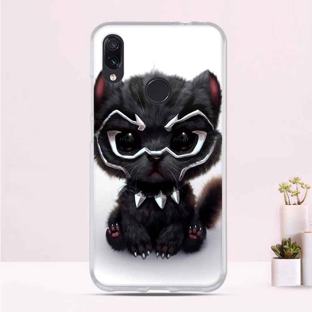 Чехол для телефона Redmi Note 7 Pro, чехол из мягкого ТПУ для Xiaomi Redmi Note7 Pro, чехол, задняя защитная крышка, чехол для Xiomi Redmi Note 7, чехол - Цвет: 46